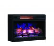 Led Wall Fireplace Unique Electric Fireplace Classic Flame Insert 26" Led 3d Infrared