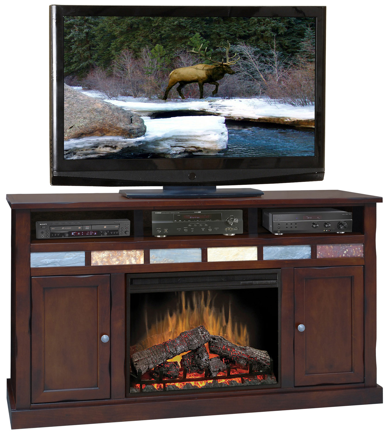 Oak Fireplace Tv Stand Inspirational 62" Fireplace Console Legends