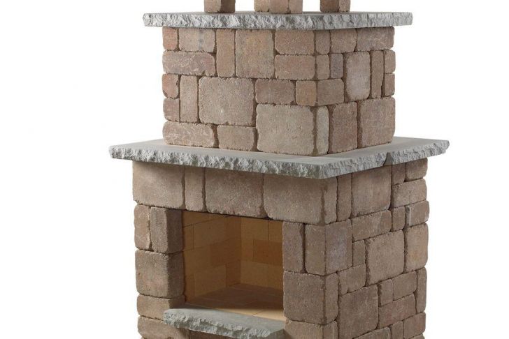 Outdoor Fireplace Kits Home Depot Awesome Desert Pact Outdoor Fireplace