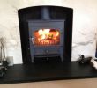 Pewter Fireplace Screen Unique Clearview Vision 500 In Welsh Slate Blue Set In A Marble