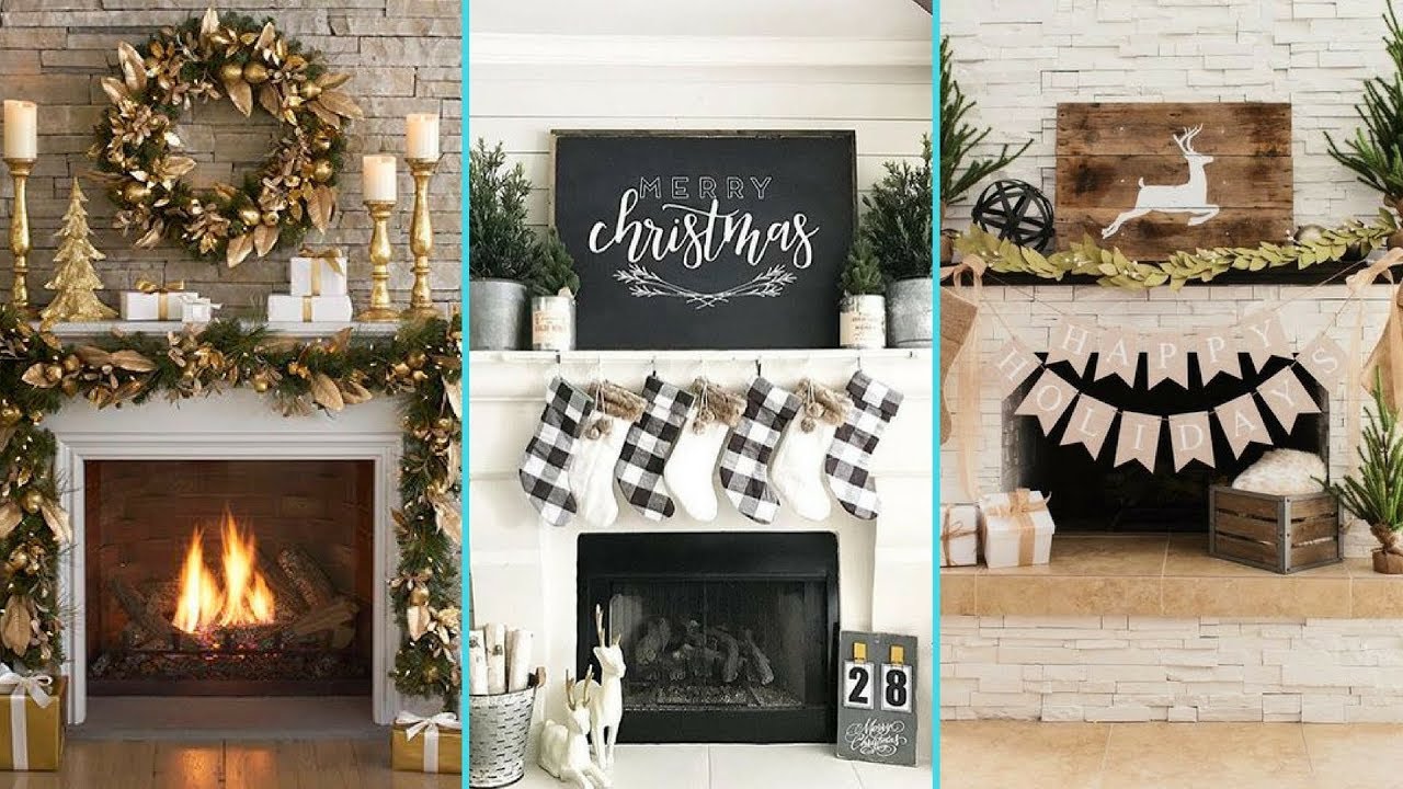 Picture Above Fireplace Best Of â¤ Diy Shabby Chic Style Christmas Mantle Decor Ideasâ¤ Christmas Fireplace Decor Flamingo Mango