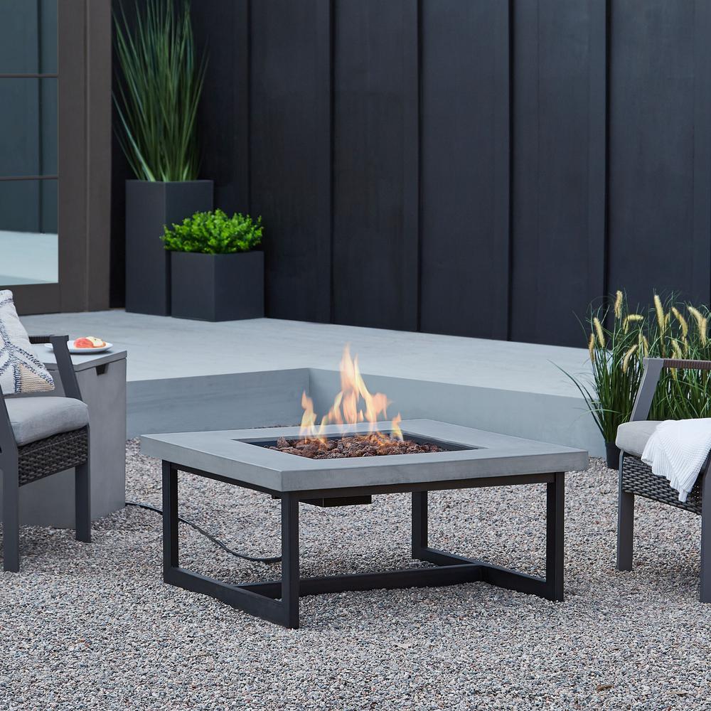 Real Flame Gel Fuel Fireplace Luxury Real Flame Brenner 16 In Fiber Concrete Propane Fire Table In Cement