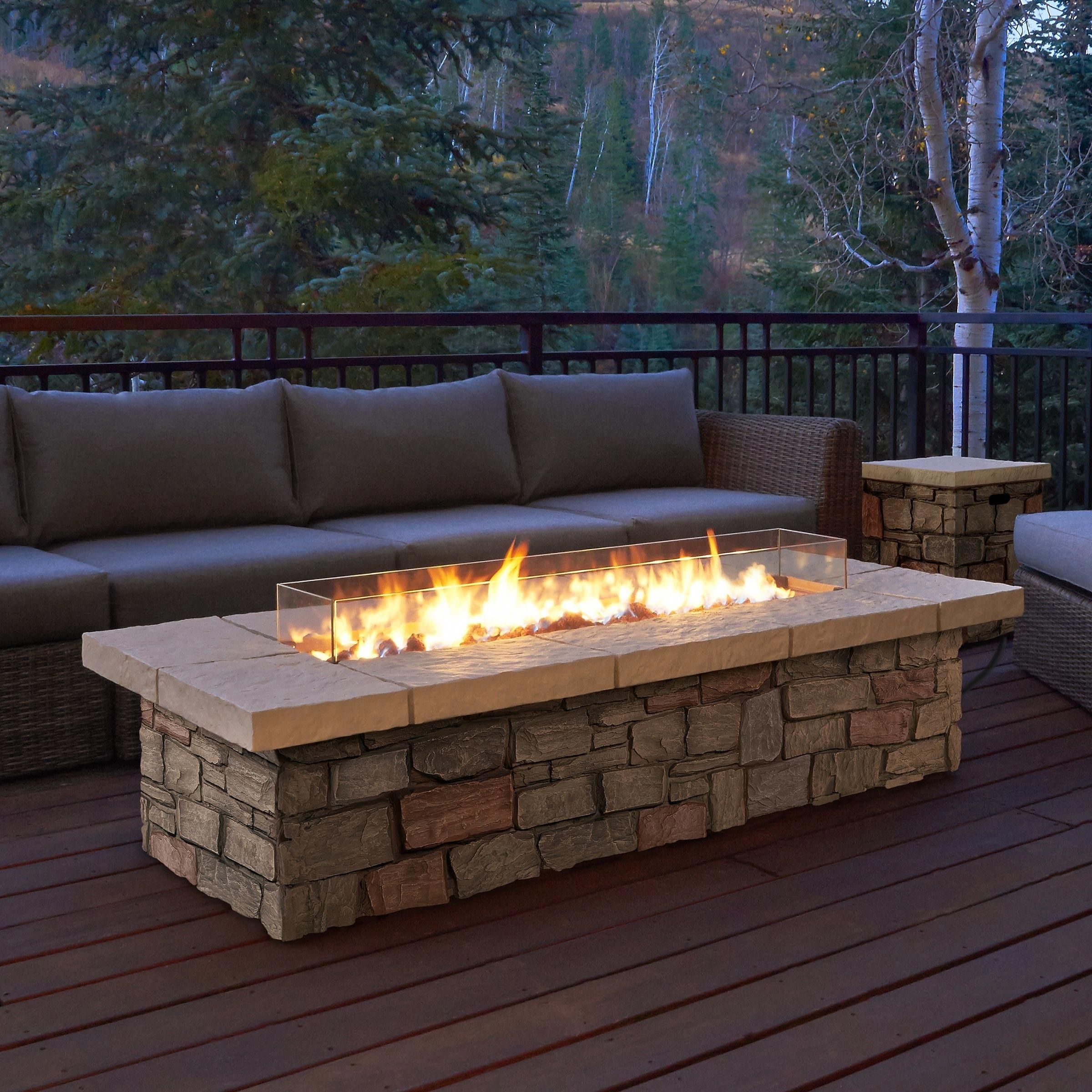 Rectangular Gas Fireplace Best Of Sedona Rectangle Lp Gas Fire Table W Natural Gas Conversion