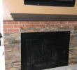 Refacing Fireplace with Stone Fresh Covering Brick Fireplace Charming Fireplace