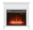 Rock Electric Fireplace Lovely Amazon Akdy 27" Electric Fireplace Freestanding White