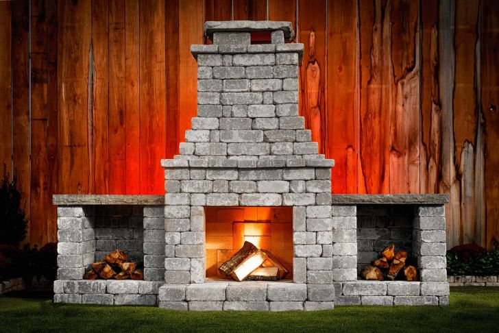 Romanstone Fireplace Luxury Paver Installation Romanstone Hardscapes