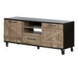 Sauder Tv Stand with Fireplace Unique south Shore Valet Weathered Oak and Ebony Tv Stand Up to 65