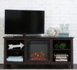 Solid Wood Entertainment Center with Fireplace Lovely 58" Espresso Tv Stand with Fireplace