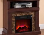 18 Beautiful Stone Electric Fireplace Tv Stand