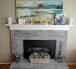 Stone Facade for Fireplace Awesome White Washed Brick Fireplace Puddles & Tea White Wash Brick