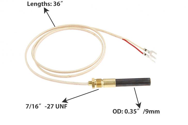 Thermopile for Gas Fireplace Luxury Amazon Aupoko Fireplace Millivolt thermopile Generators