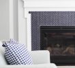 Tile Fireplace Designs Photos Lovely Navy Gingham Pillow Beautiful Design