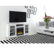 Tv Stand with Fireplace 65 Inch Inspirational Rossville 54 In Media Console Electric Fireplace Tv Stand In White