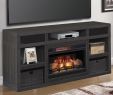Value City Fireplaces Inspirational Fabio Flames Greatlin 64" Tv Stand In Black Walnut