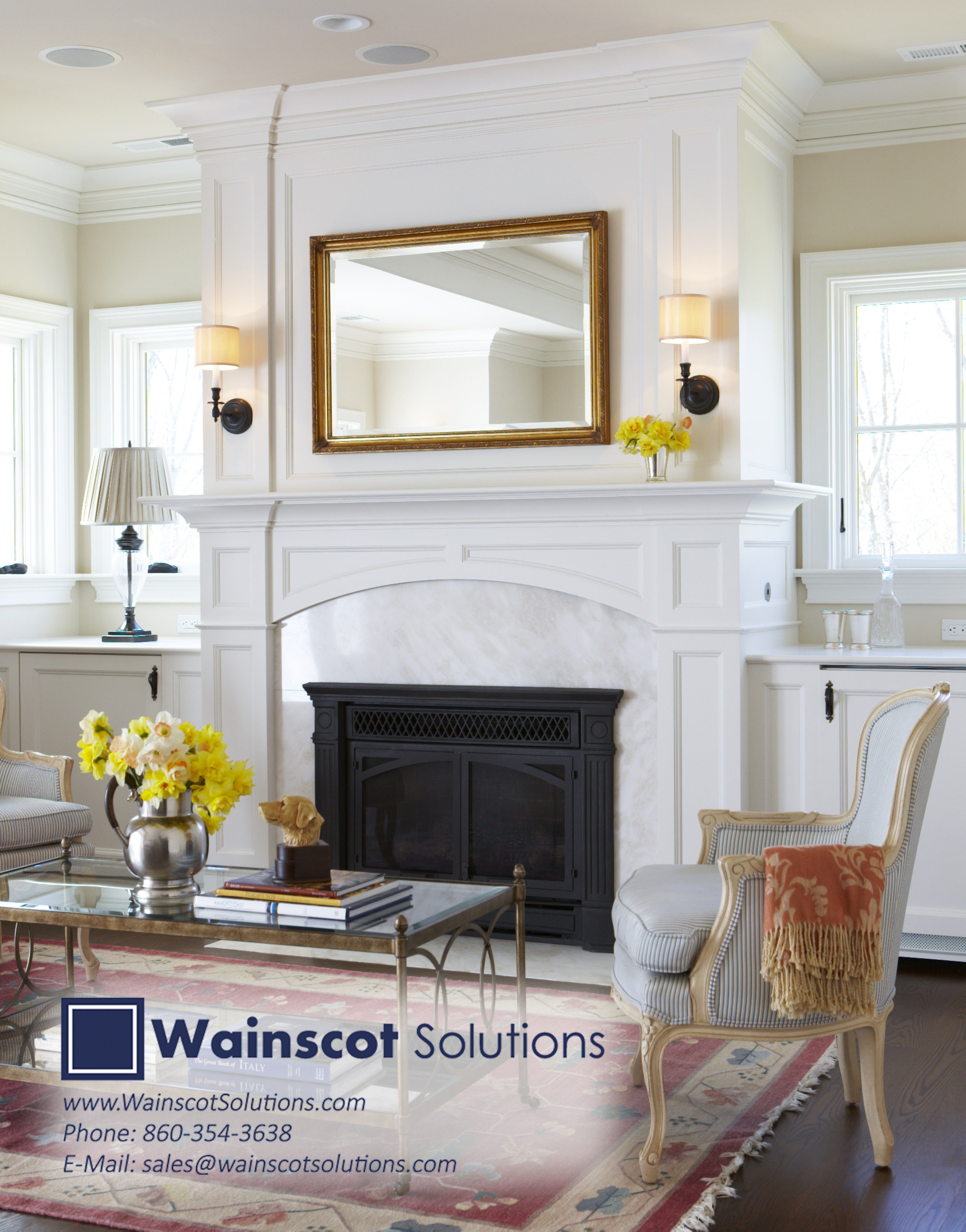 Wainscoting Fireplace Fresh Wainscot Above Mantel Walls