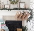 What to Hang Over Fireplace Mantel Awesome Christmas Mantel Ideas How to Style A Holiday Mantel