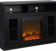 65 Inch Tv Over Fireplace Lovely Details About A Chicago Fireplace Tv Stand for Tvs Up to 50 Inches Black