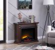 Clocks Over Fireplace Mantel Unique Bold Flame 33 46 Inch Electric Fireplace In Chestnut Walmart