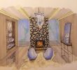 Fire Place Drawing Awesome Interior Design Hand Rendering Markers Colored Pencils