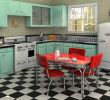 Kitchen Ideas with White Brick Backsplash New 25 Cool Retro Kitchens How to Decorate A Kitchen In