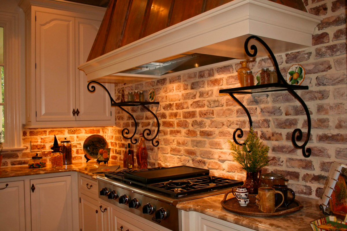 White Brick Backsplash In Kitchen Unique Hashtag Brickbacksplash Na Twitteru