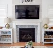 Barnwood Fireplace Awesome Barn Wood Fireplace Accent Wall A Fun Farmhouse Diy Mint