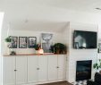 Electric Fireplace with Bookcase Luxury Family Room Makeover How to Not Overwhelmed