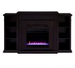 Electric Fireplace with Bookcase Unique southern Enterprises Cardewell Color Changing Electric