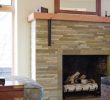 Metal Fireplace Mantel Awesome Custom Metal and Wood Fireplace Mantel Modern Living