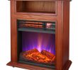 Two Sided Electric Fireplace Beautiful fort Glow Qf4561r Electric Quartz Fireplace