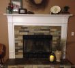 Wood Burning Fireplace Inserts Lowes New Air Stone Fireplace with Slate Mixed Autumn Mountain and