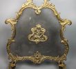 Antiqued Brass Fireplace Screen Elegant Antique Decorative Brass Fire Screens Fireplace