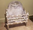 Fireplace Grate with Blower Beautiful Silver ornamental Fireplace Grate